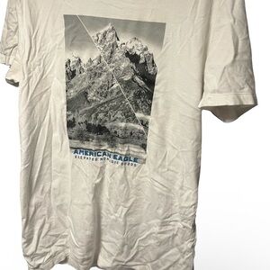 American Eagle Outfitters White Mountain Graphic Tee